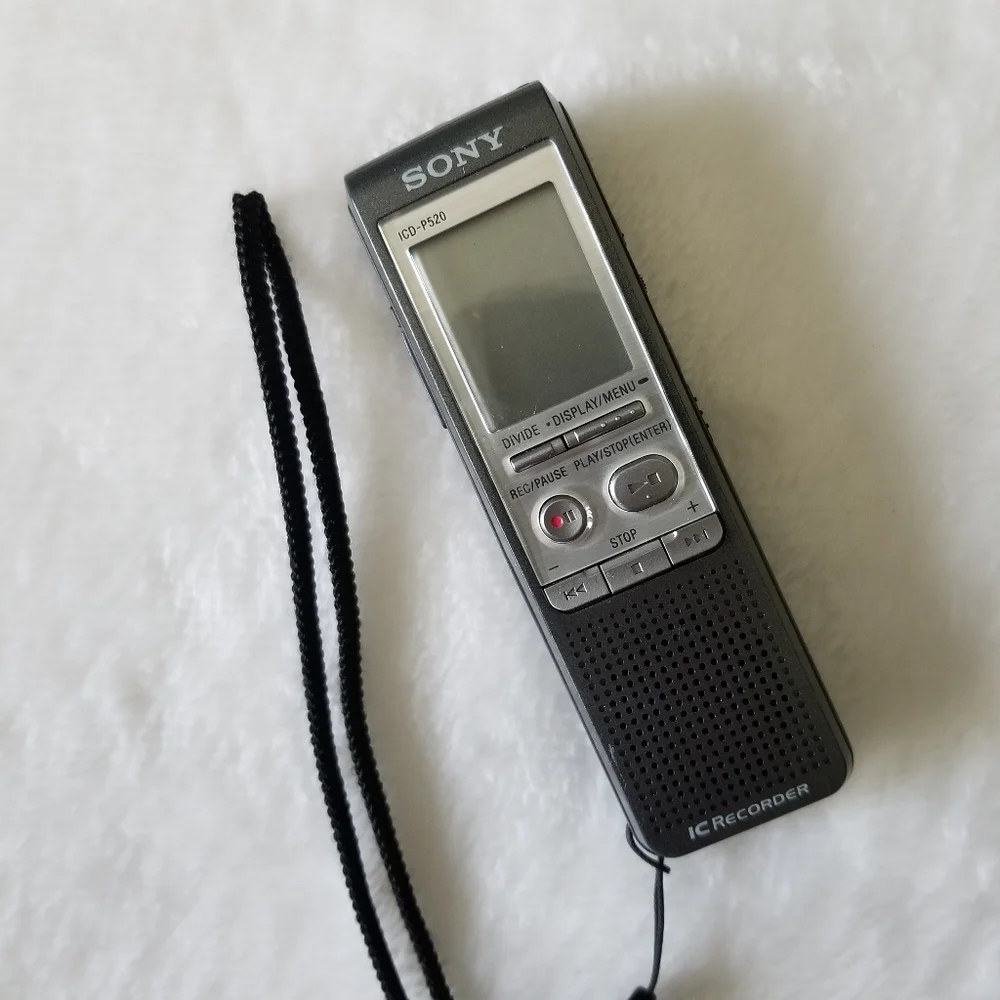 Sony ICD-P520 recorder (tested)